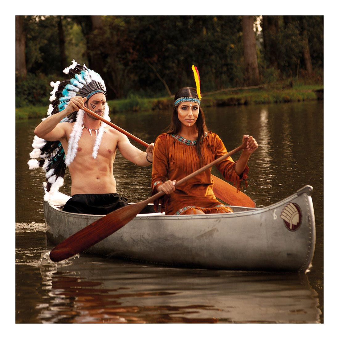 Boland hoofdband indiaan