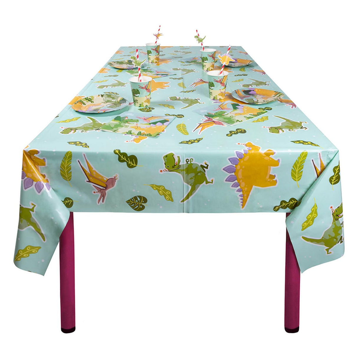 Boland tafelkleed dino party, 130x180cm