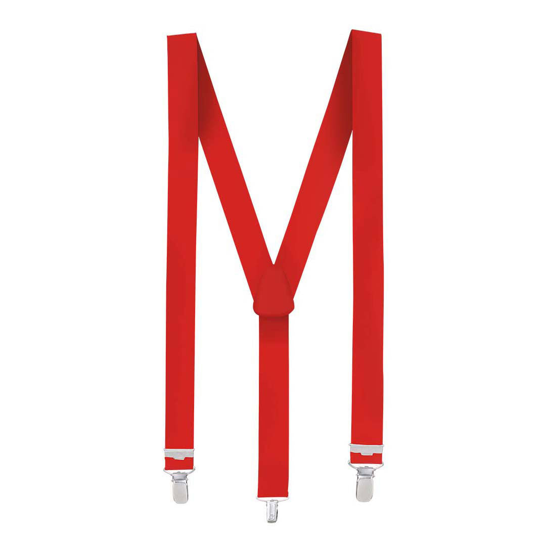 Boland bretels basic rood
