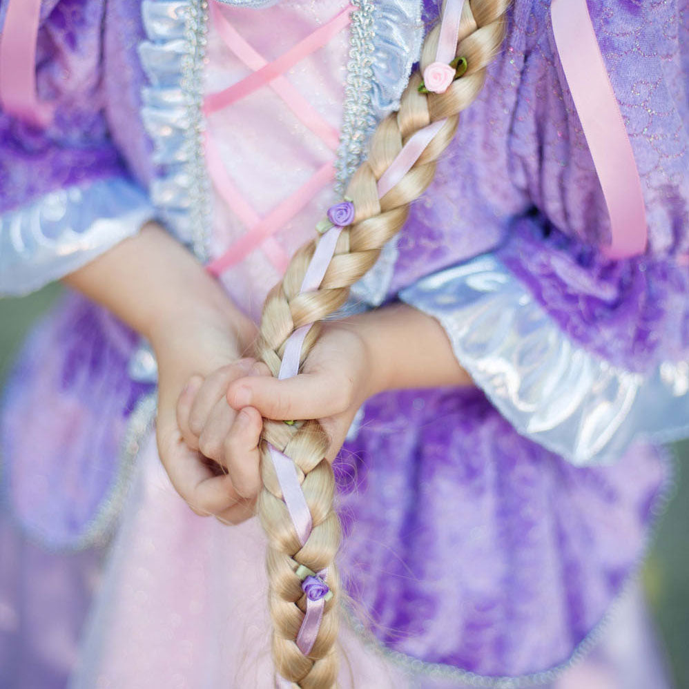 Great pretenders diadeem met haar blond rapunzel