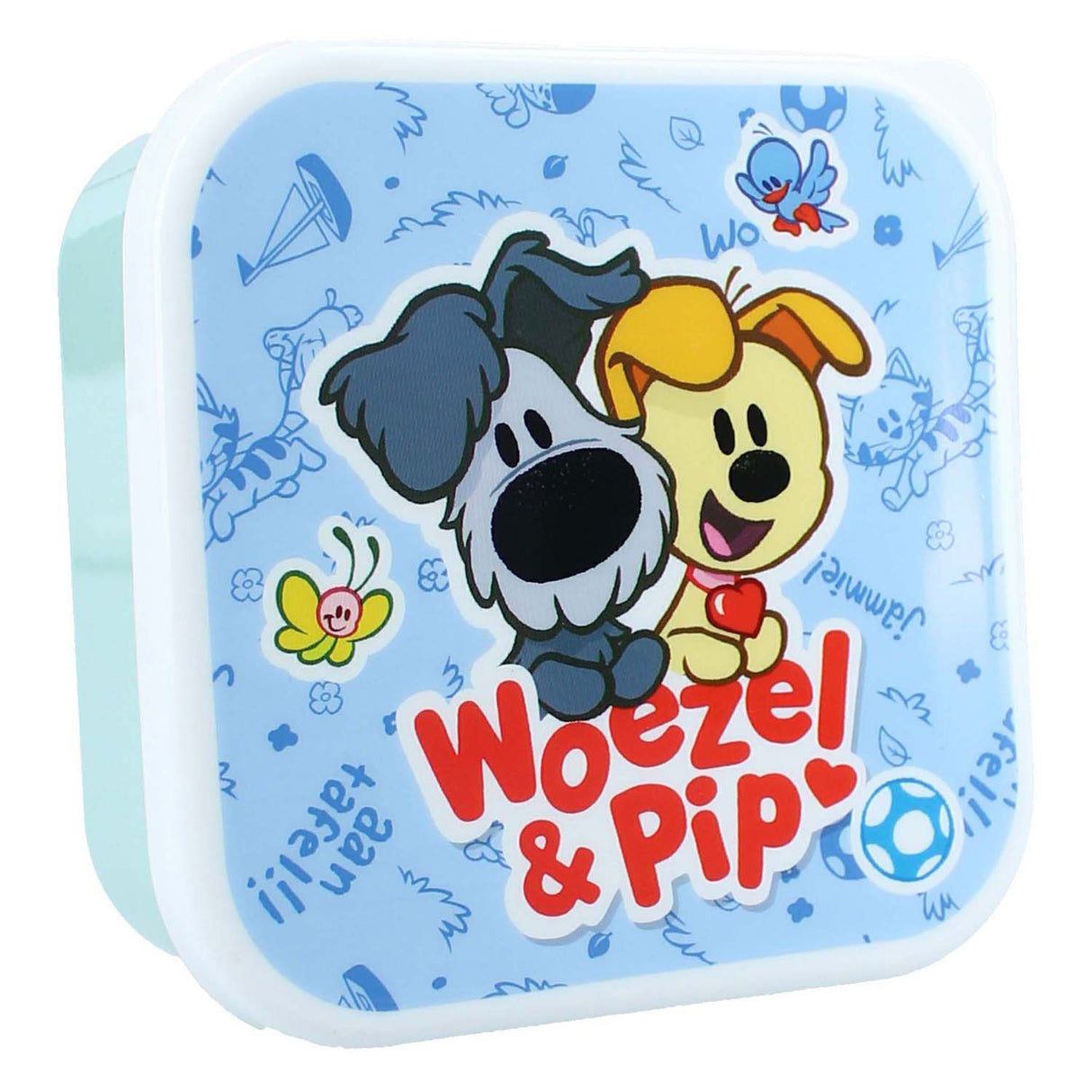 Vadobag woezel pip broodtrommel 3-in-1 fresh bites