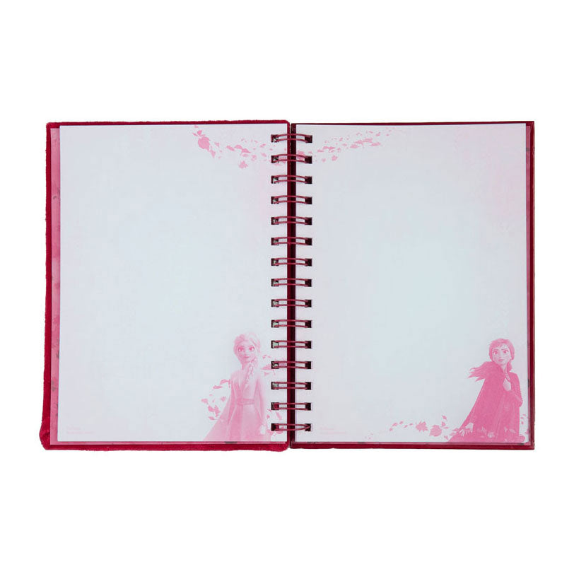 Undercover notitieboek a5 disney frozen met pailletten
