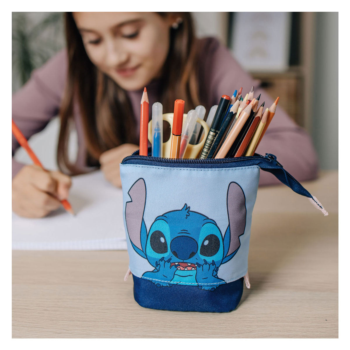 Lilo stitch 2-in-1 etui en pennenhouder