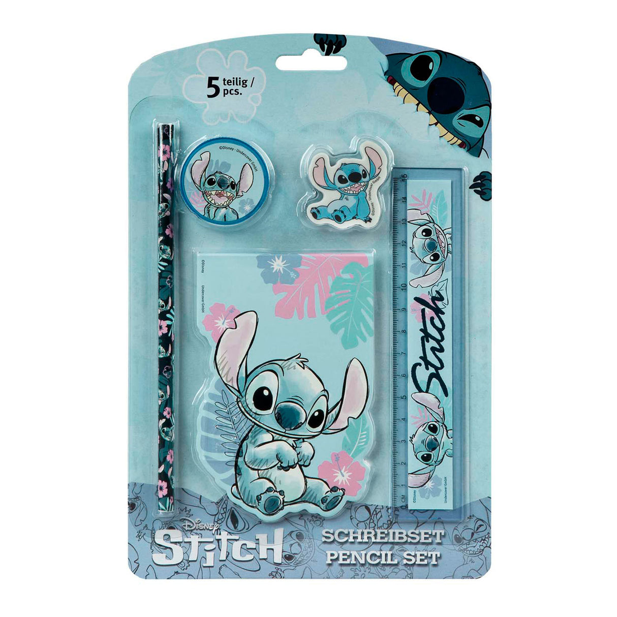 Undercover stitch schrijfset, 5dlg.