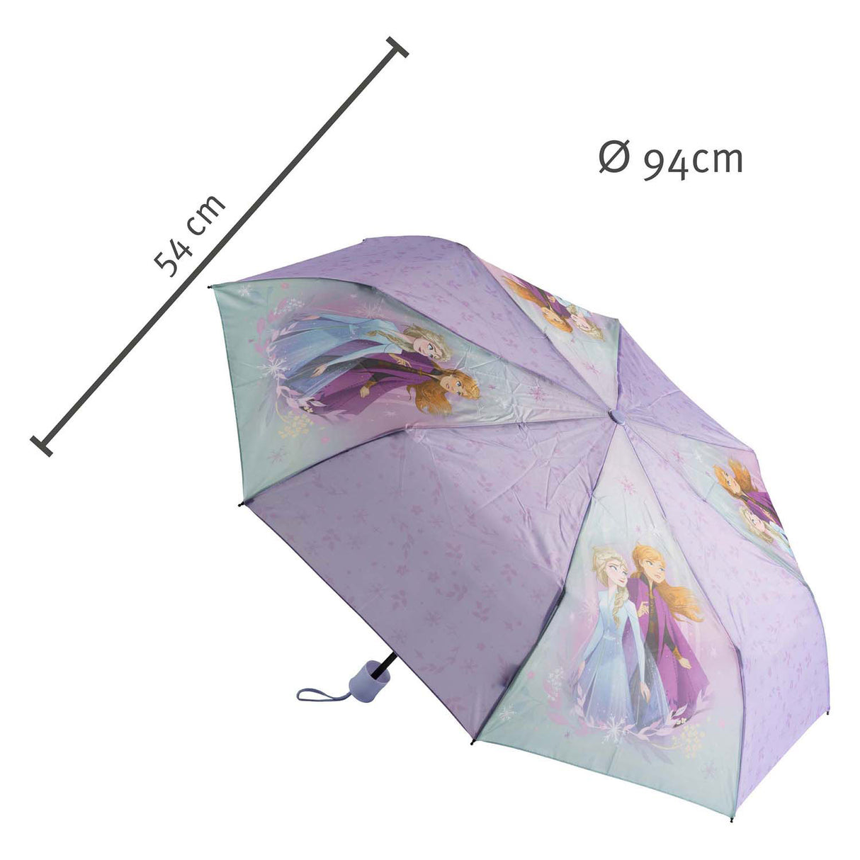 Undercover frozen paraplu - 94 cm - prinses elsa - opvouwbaar