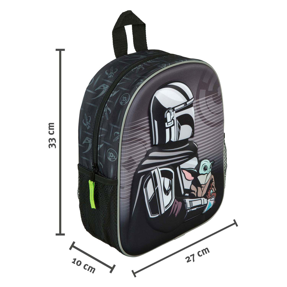 Undercover rugzak star wars the mandalorian en grogu 3d