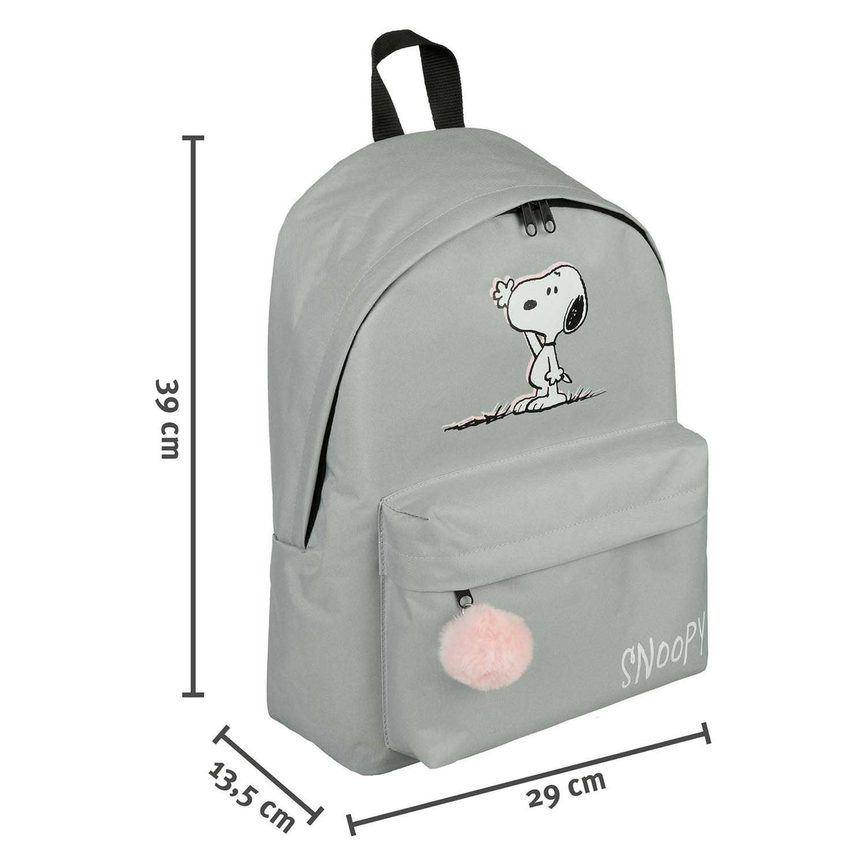 Undercover rugzak grijs - snoopy