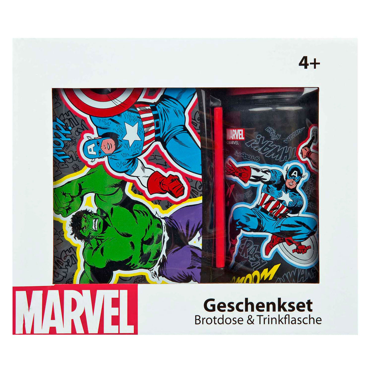 Undercover broodtrommel en drinkbeker set marvel avengers