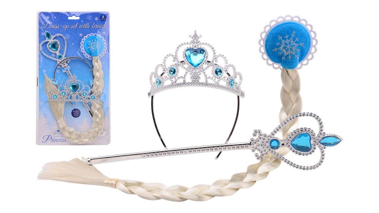 Johntoy john toy ijsprinses haarclip+accessoires