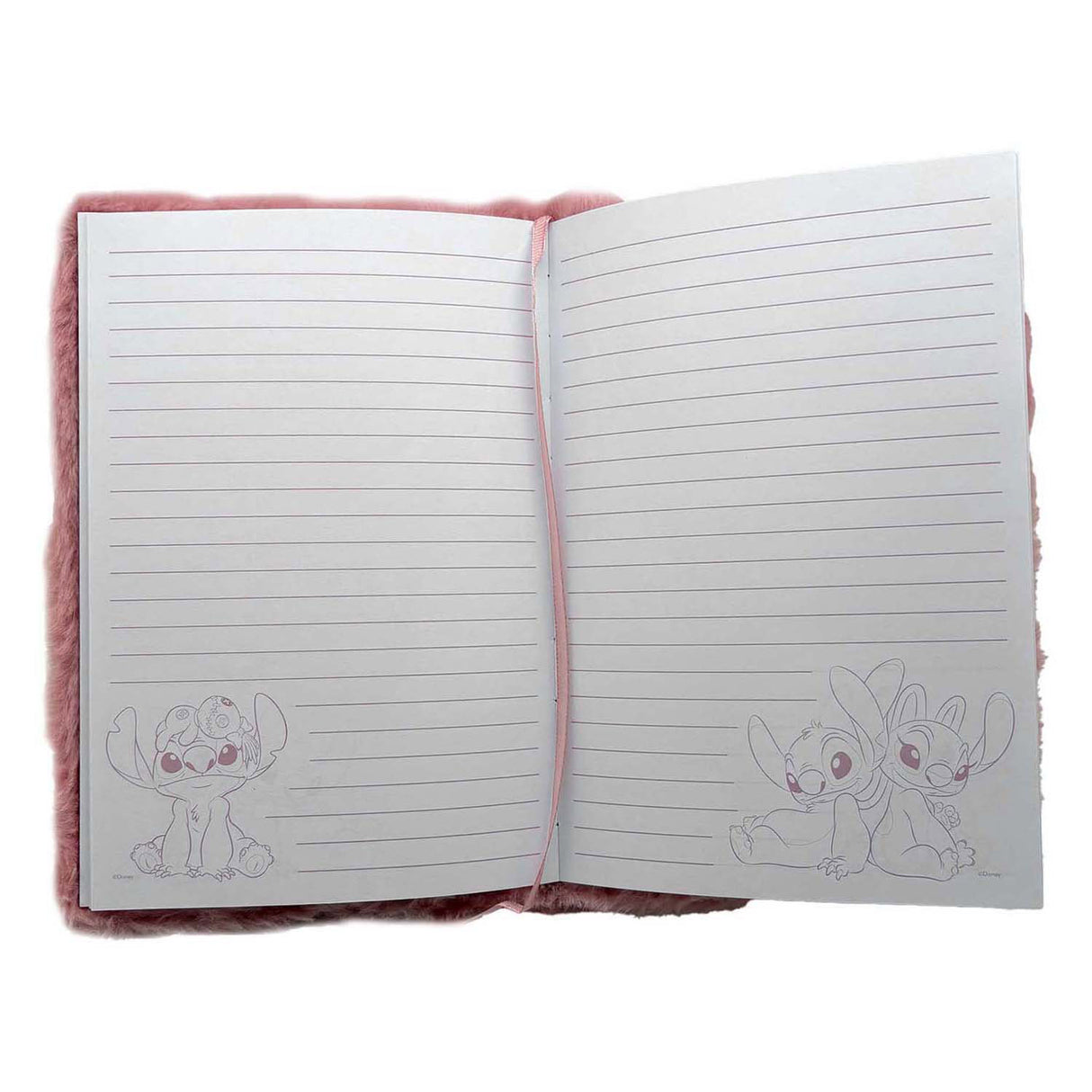Speelgoedland stitch pluche notitieboek stitch angel