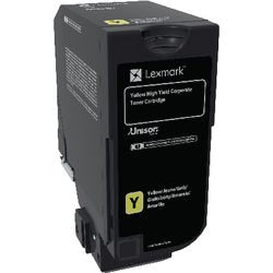 Tonercartridge lexmark original 84c2hye geel