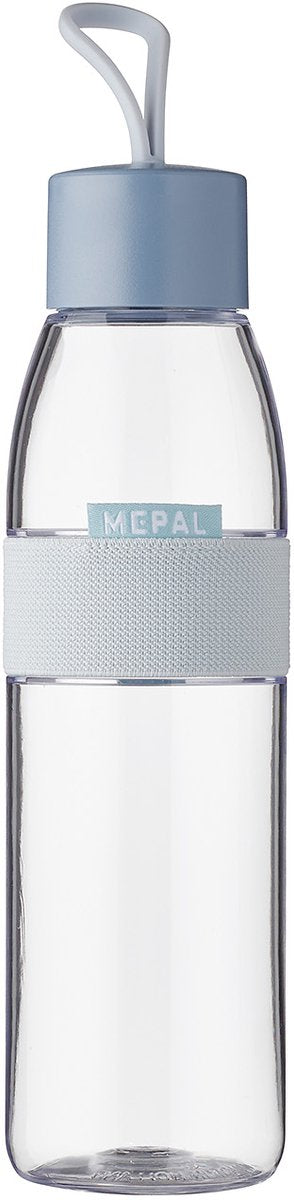 Mepal waterfles ellipse - 500 ml - drinkfles - nordic blue