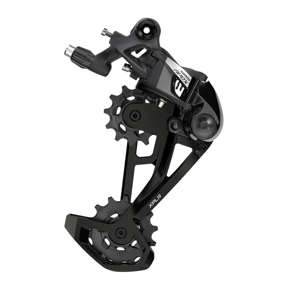 Sram achterderailleur apex xplr d1 12 speed max. 44t mechanisch