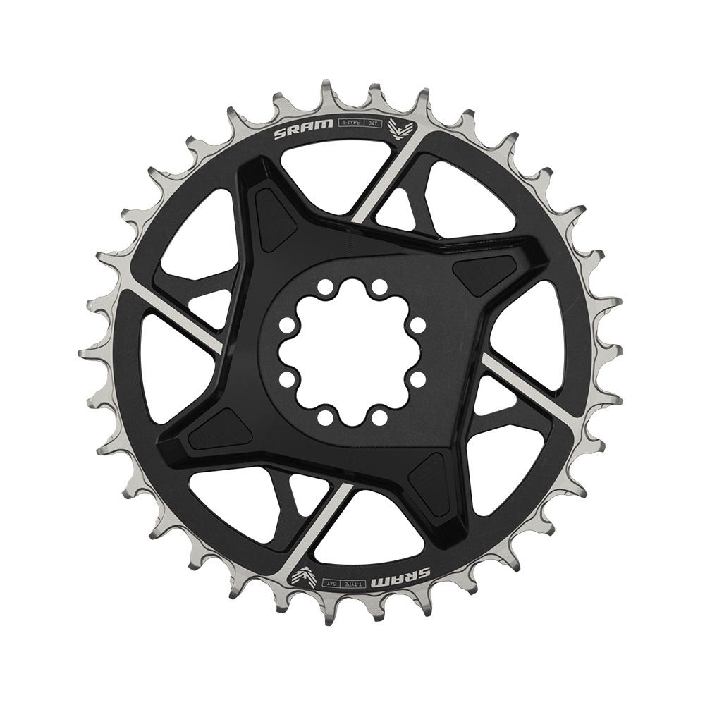 Sram kettingblad xo d1 t-type 34t eagle direct mount 3mm offset incl. 8 bouten)