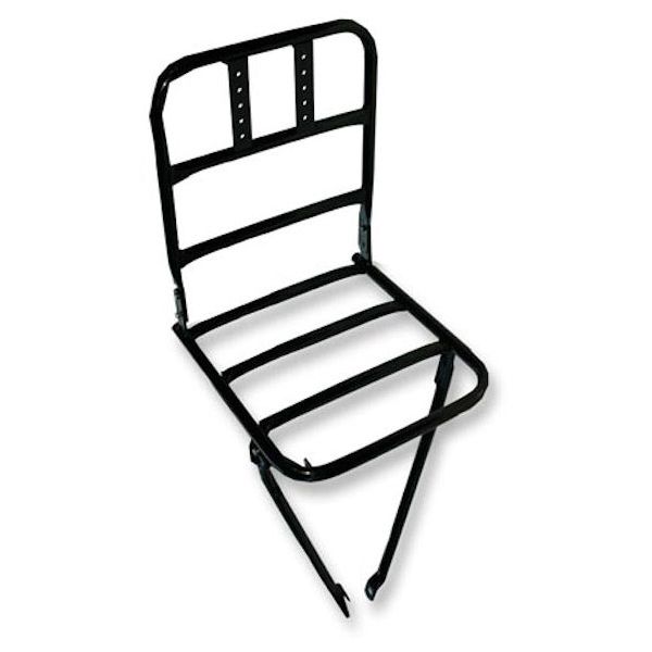 Voordrager Steco matzwart 30x30cm