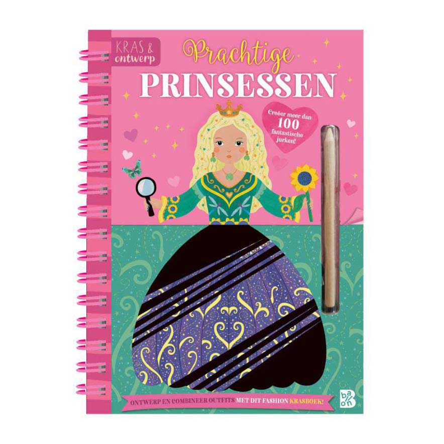 Standaard uitgeverij kras en ontwerp prachtige prinsessen