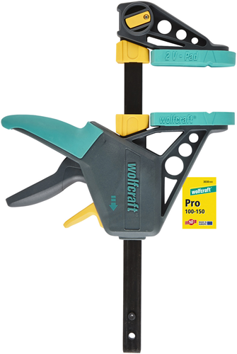 Wolfcraft eénhandklem | ehz pro | 100 150mm | 1 stuk - 3030000