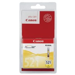 Inktcartridge canon cli-521y geel