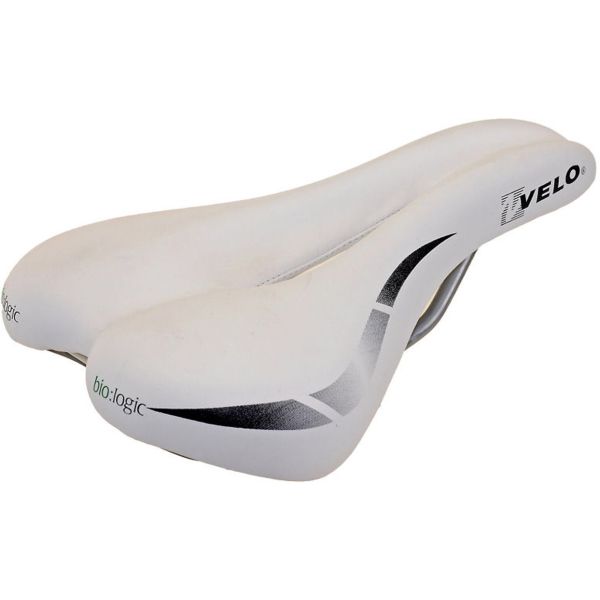 Zadel Velo WideChannel - wit