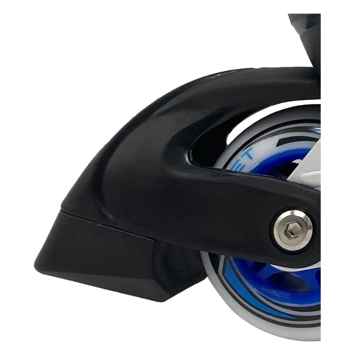 Street rider skeelers blauw zwart, maat 37-40