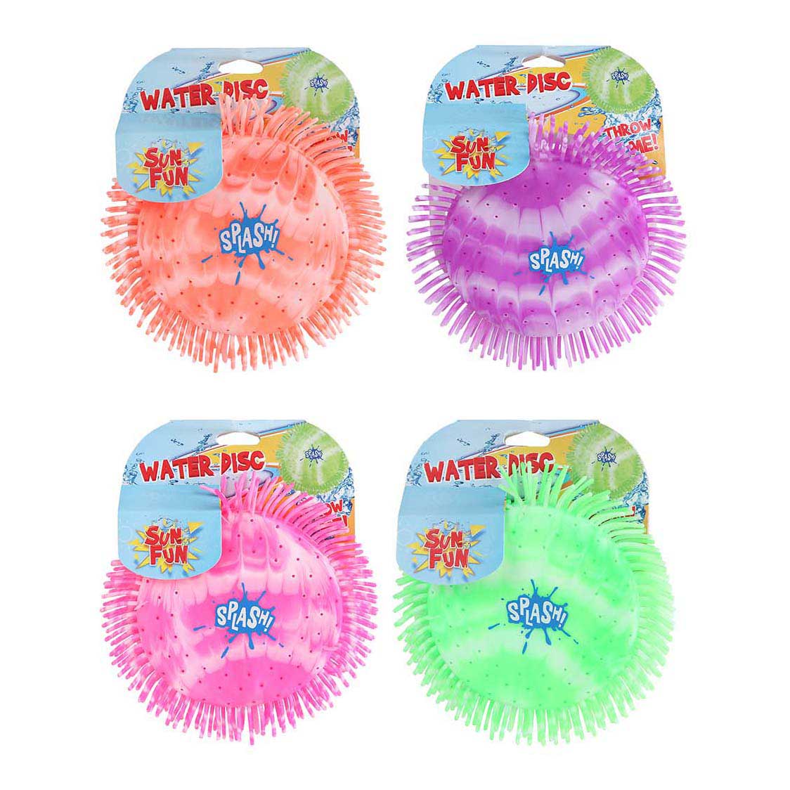 Sun fun water splash disc