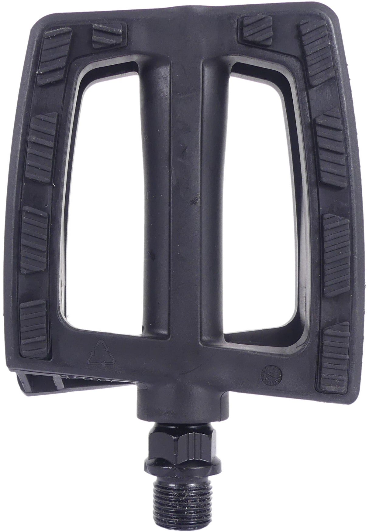 Edge pedaalset comfort city - zwart
