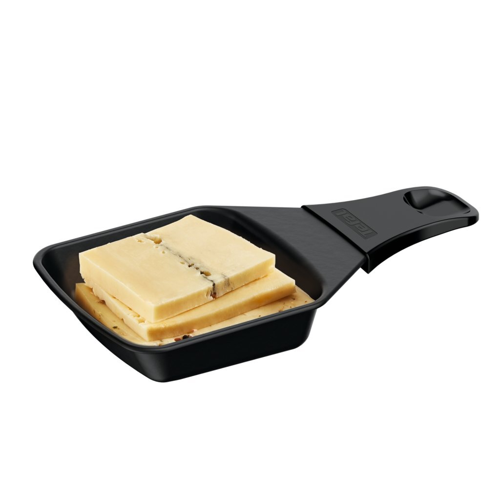 Tefal re610d 3in1 8-persoons raclette zwart rvs hout