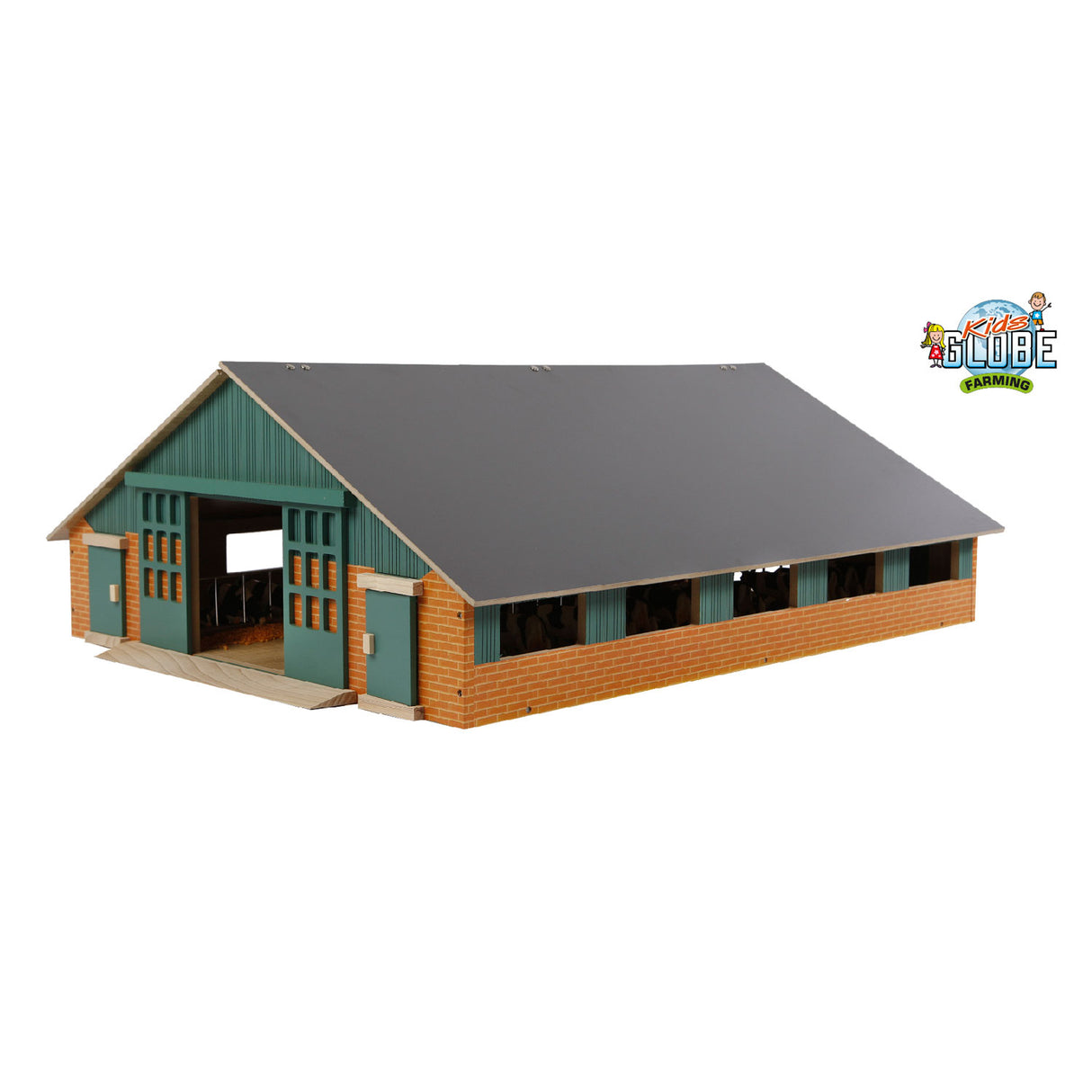 Kids globe loopstal hout 1:32
