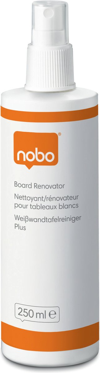 Nobo renovator whiteboard reiniger - 250ml sprayflacon
