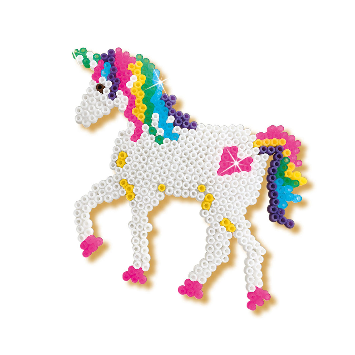 Ses creative - beedz - unicorns en prinsessen - 2100 strijkkralen met grondplaten en strijkvellen - vanaf 5 jaar