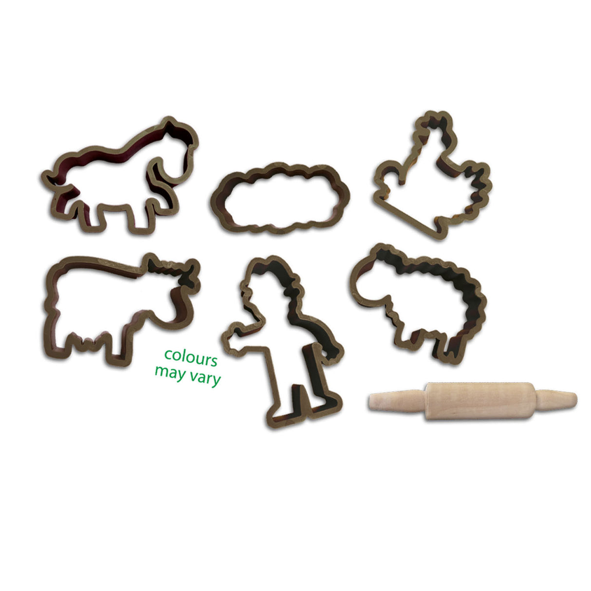 Ses eco klei mega set - 7 kleipotjes