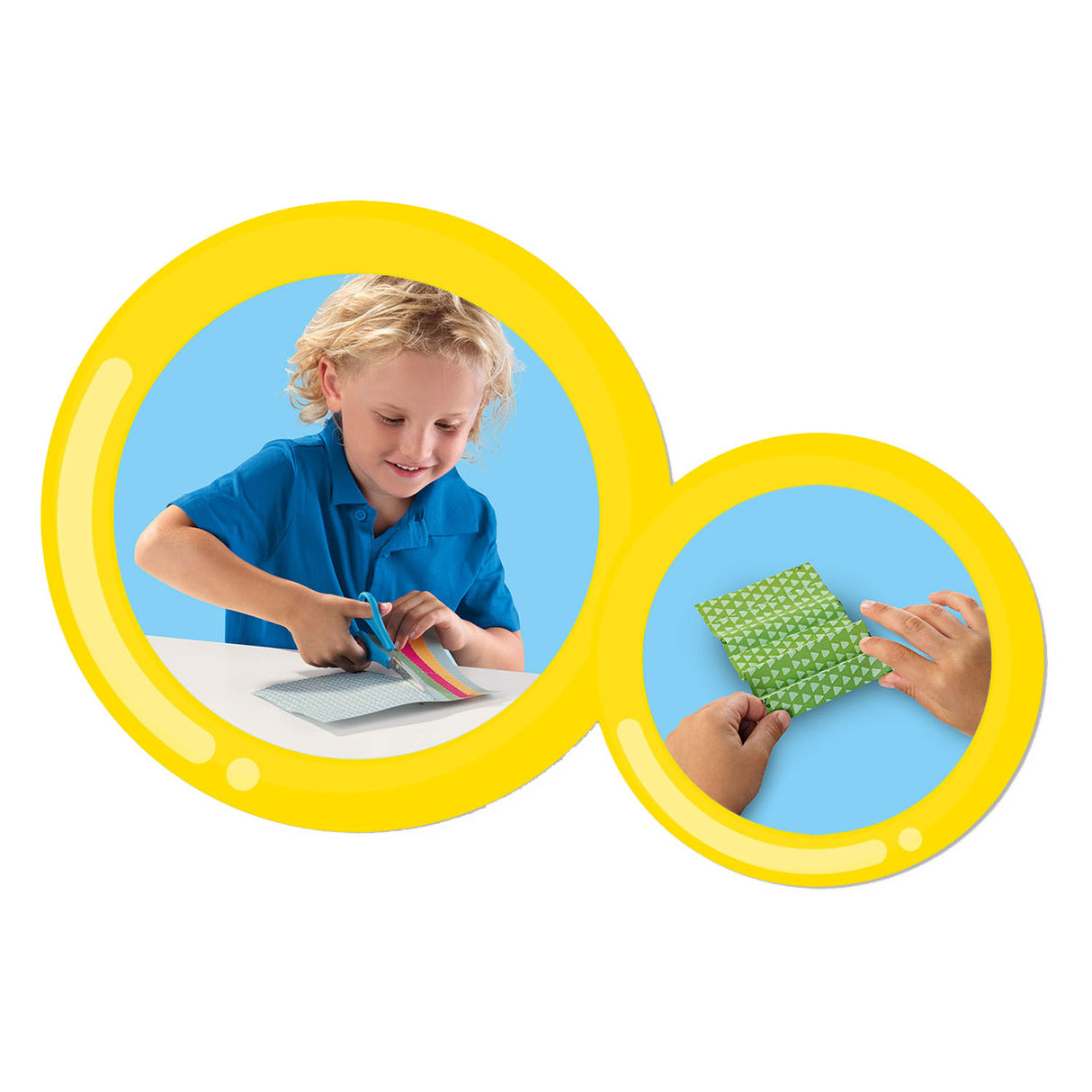 Ses zig zag origami dieren