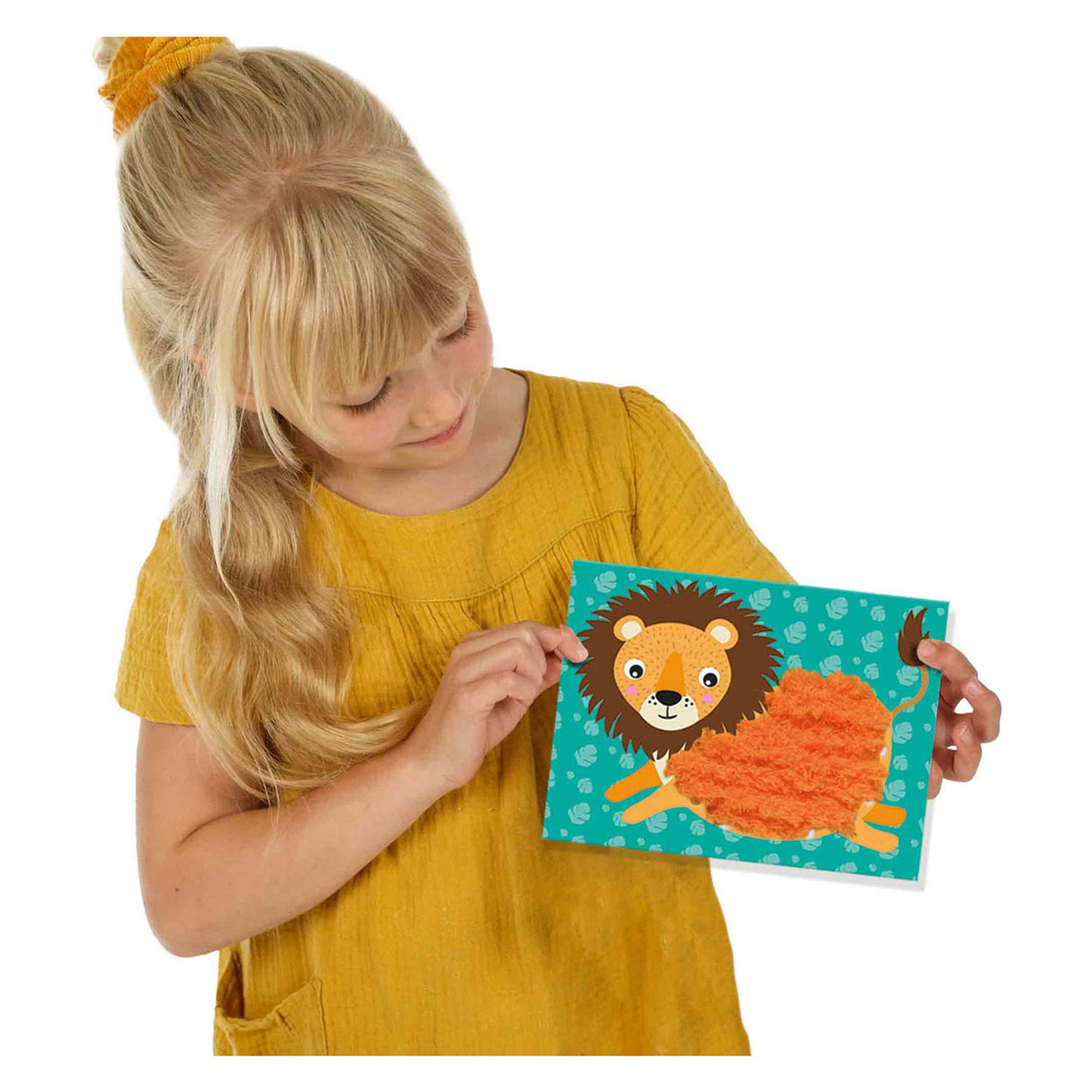 Ses creative ses fluffy dieren borduren