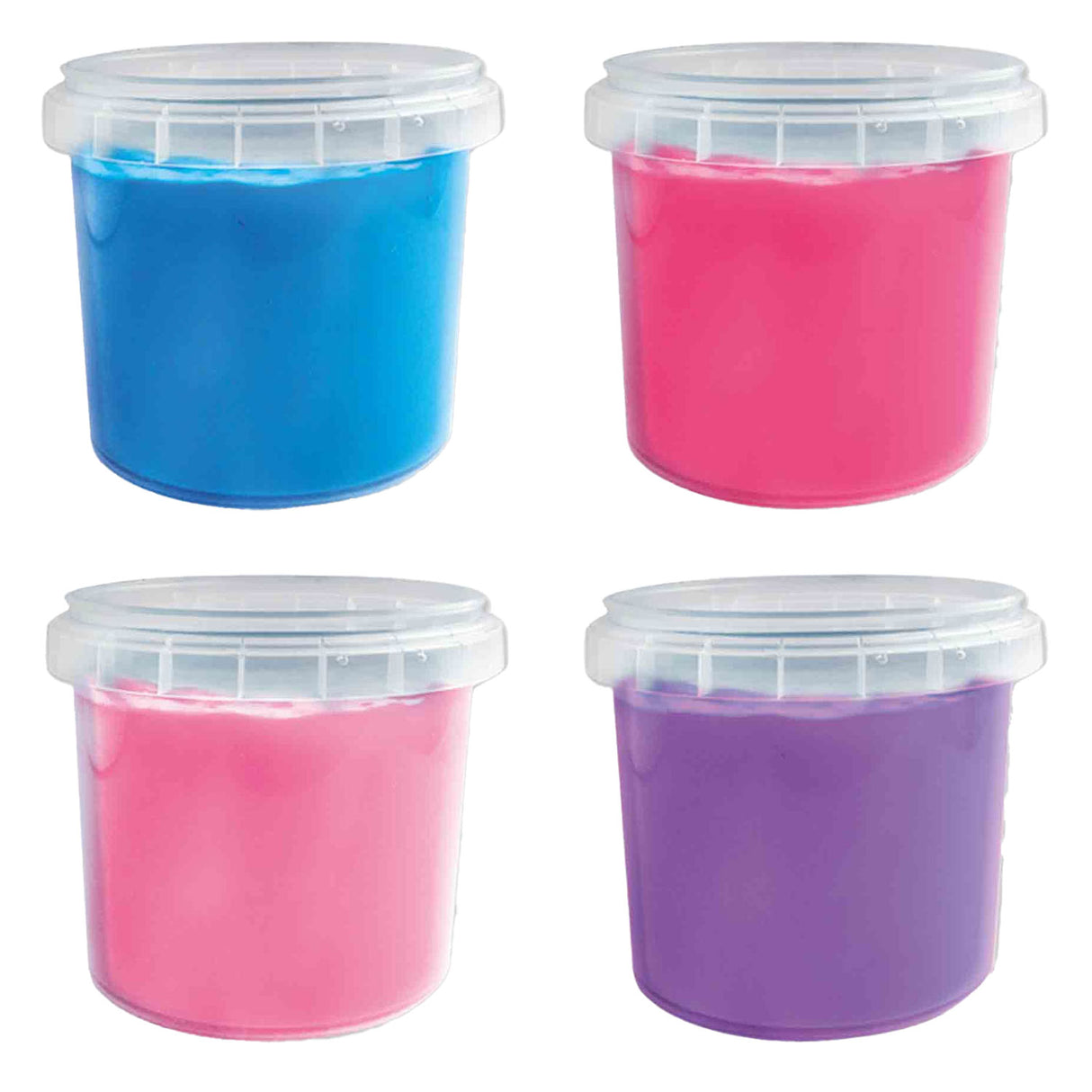 Ses creative ses vingerverf trendy kleuren, 4x110ml