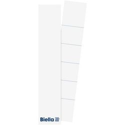 Ordnerrugetiketten biella 190164 wit 27x145mm pal van 25