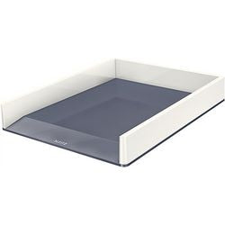 Brievenbak leitz wow polystyreen 267x336x49mm a4 wit