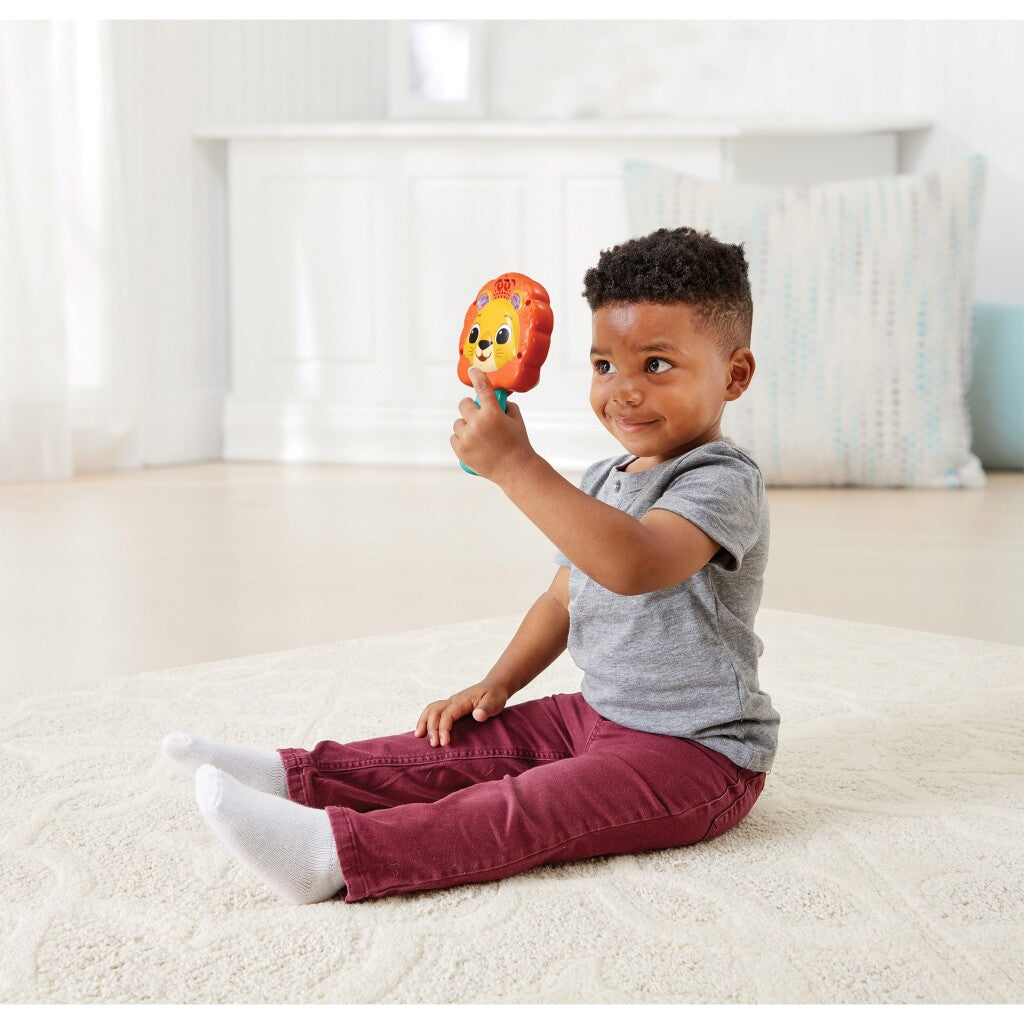 Vtech kiekeboe leeuwtje