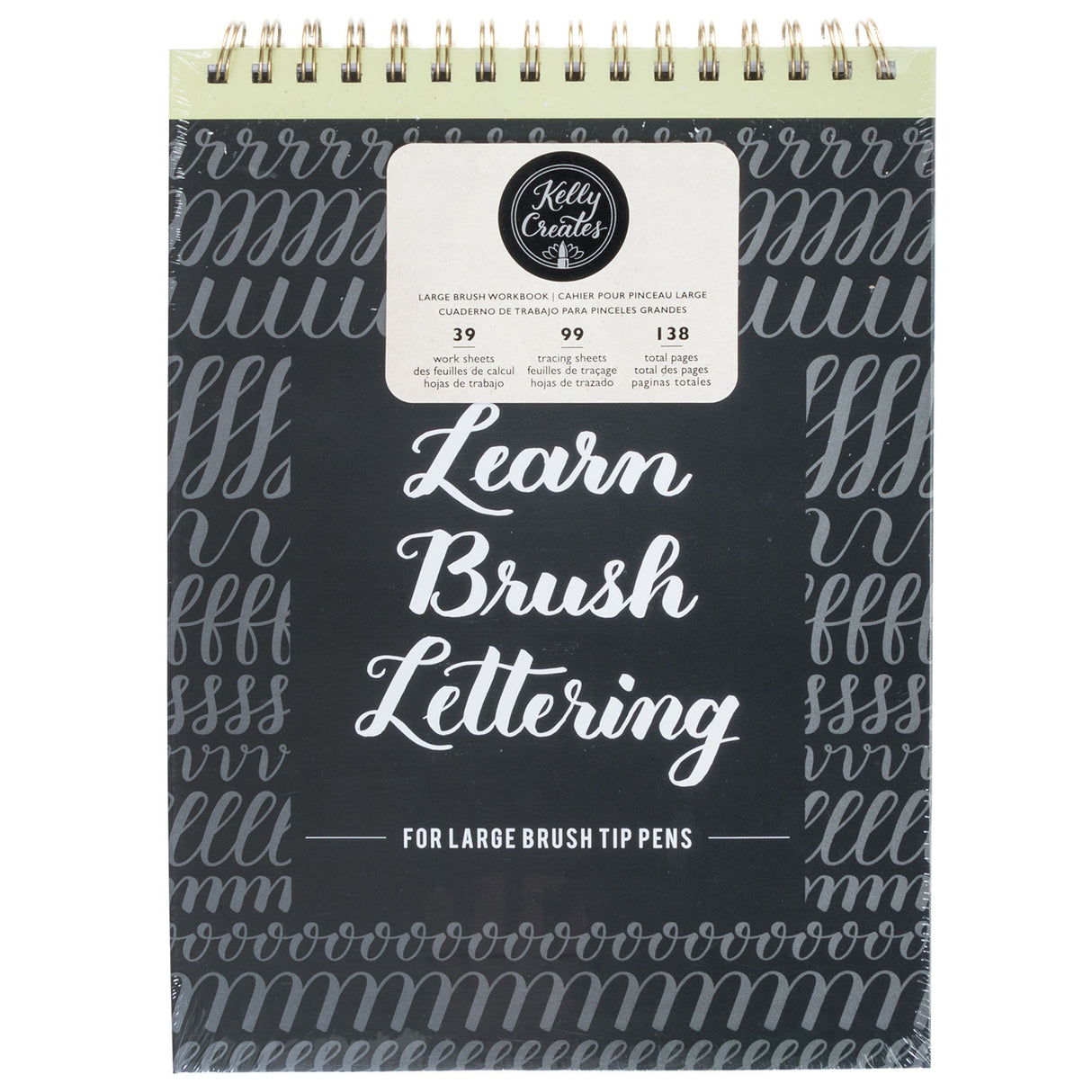 Kelly creates • large brush workbook 138 vellen
