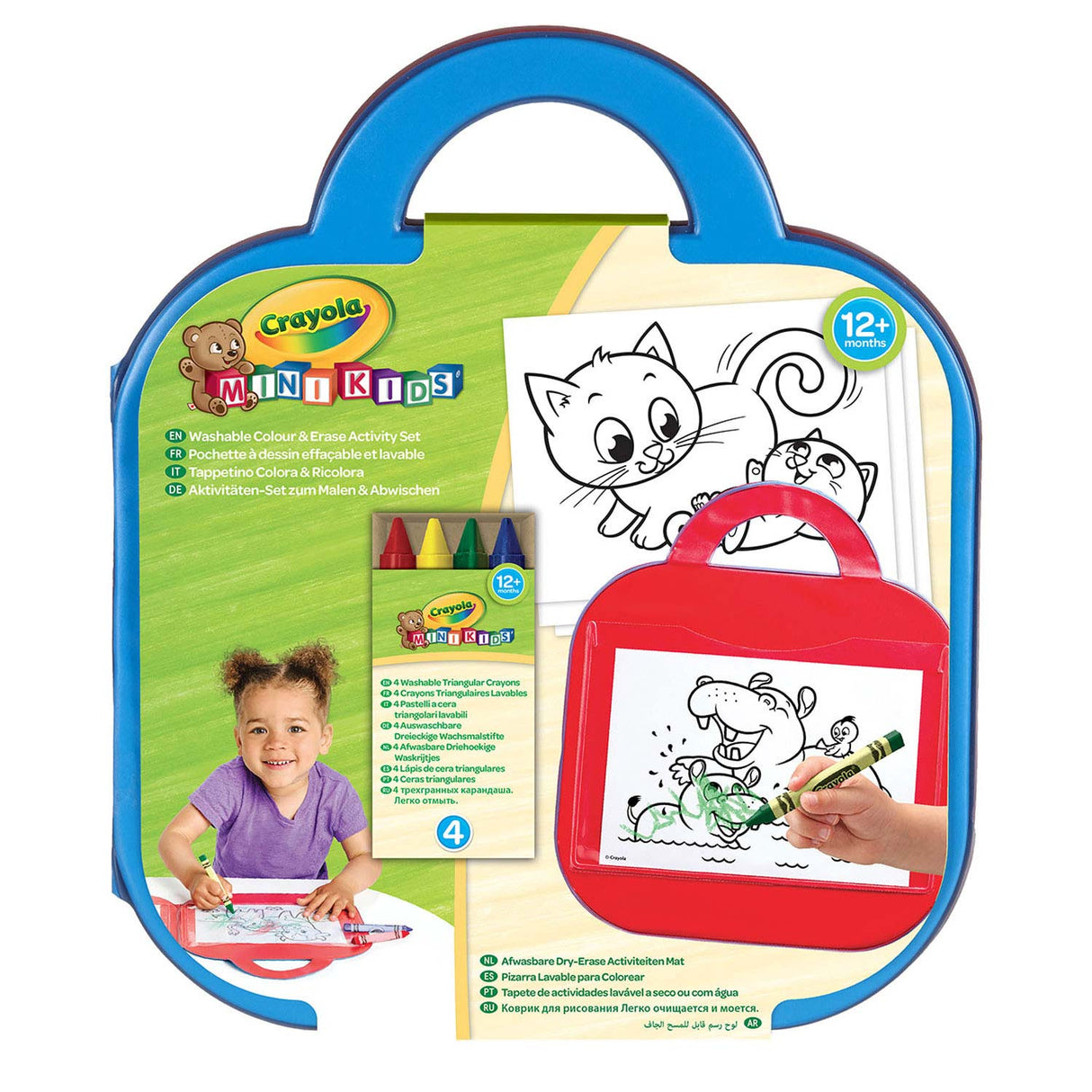 Crayola mini kids - kleur wis activiteitenmat