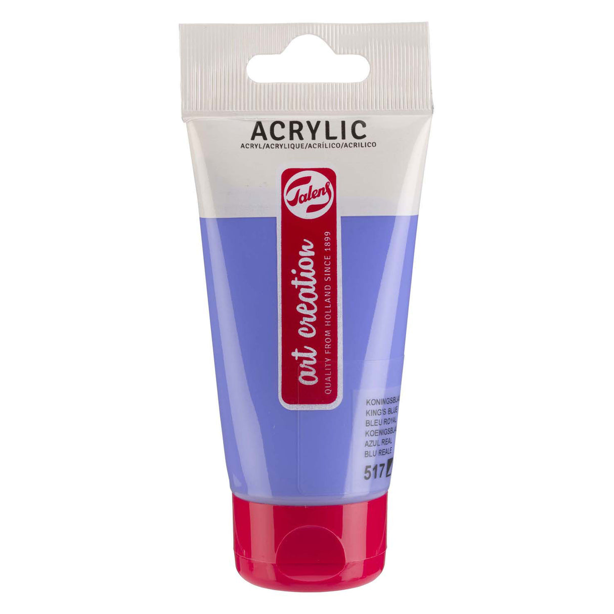 Talens art creation acrylverf tube 75ml koningsblauw 517