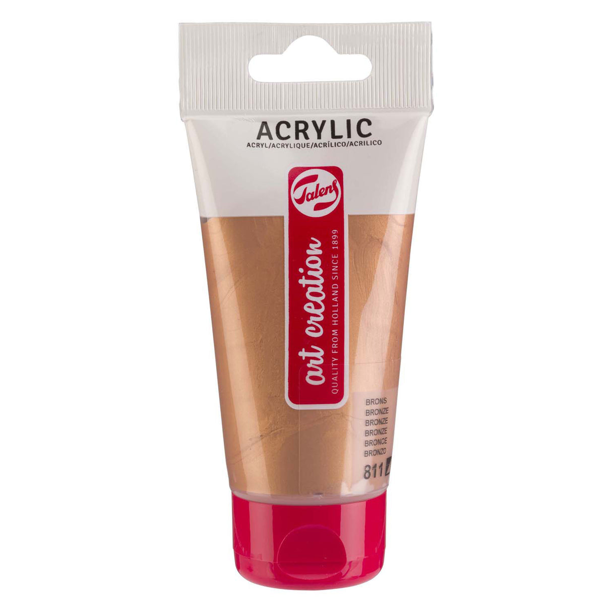 Talens art creation acrylverf tube 75ml brons 811