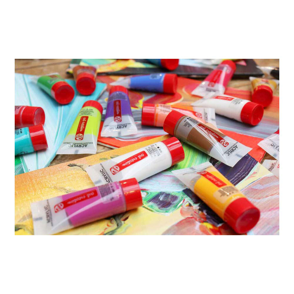 Talens art creation acrylverf dispenserdoos primary 100x12ml