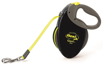 Flexi rollijn giant tape neon zwart geel