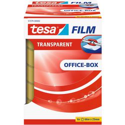 Tesa office-box 57379-00002-01 film transparant (l x b) 66 m x 25 mm 6 stuk(s)