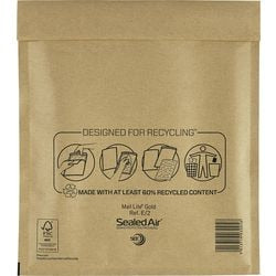 Zak-enveloppen sealed air e 2 goud 220 mm x 260 mm
