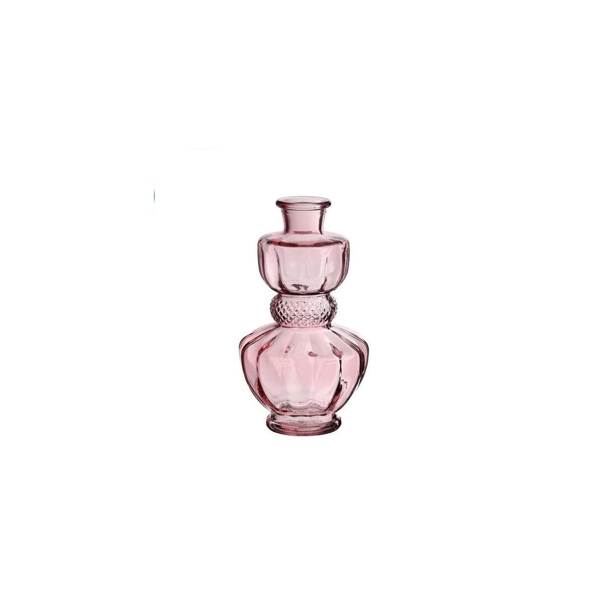 Ideas 4 seasons bellagio vaas glas ã˜8,5xh15cm licht roze