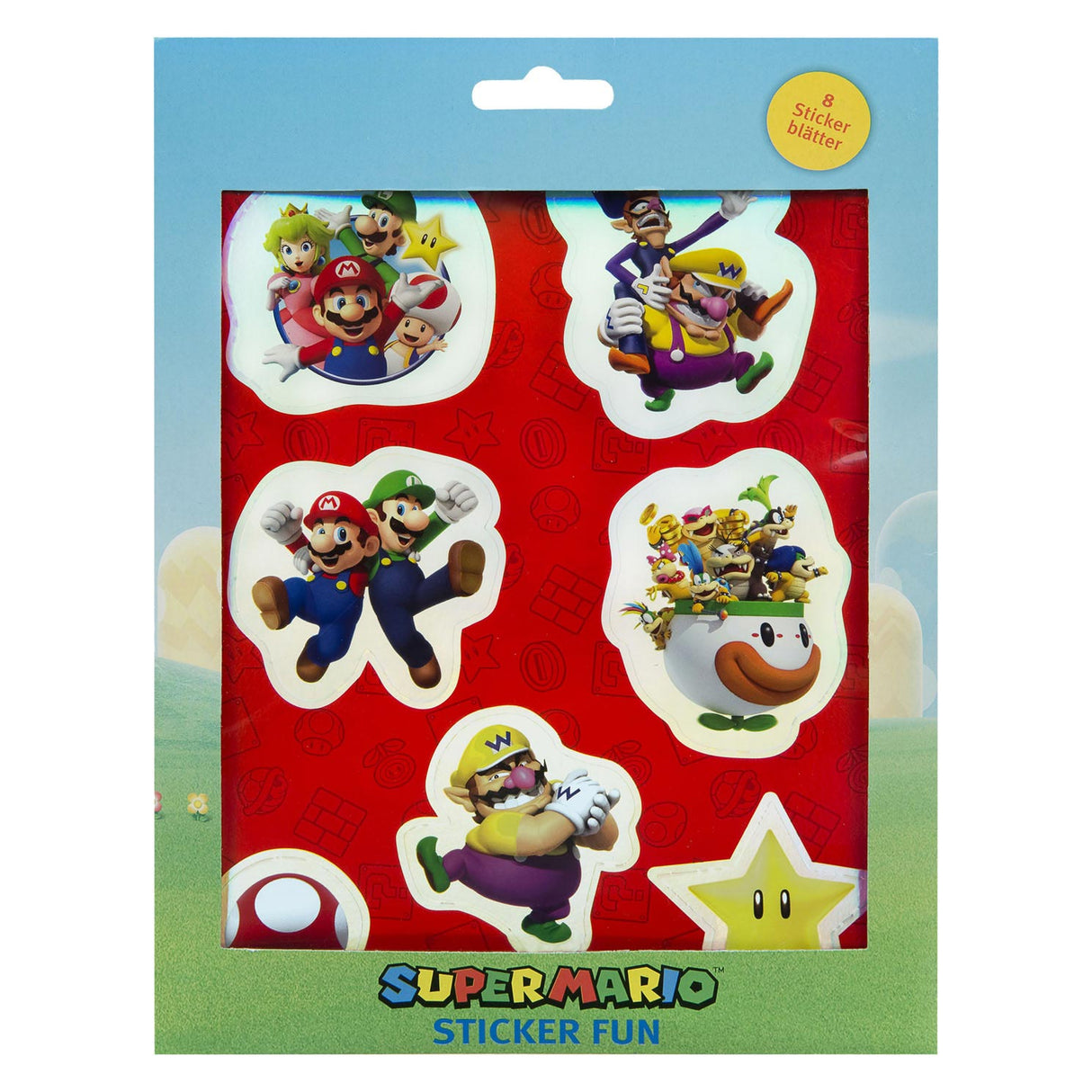 Merkloos sans marque super mario stickers