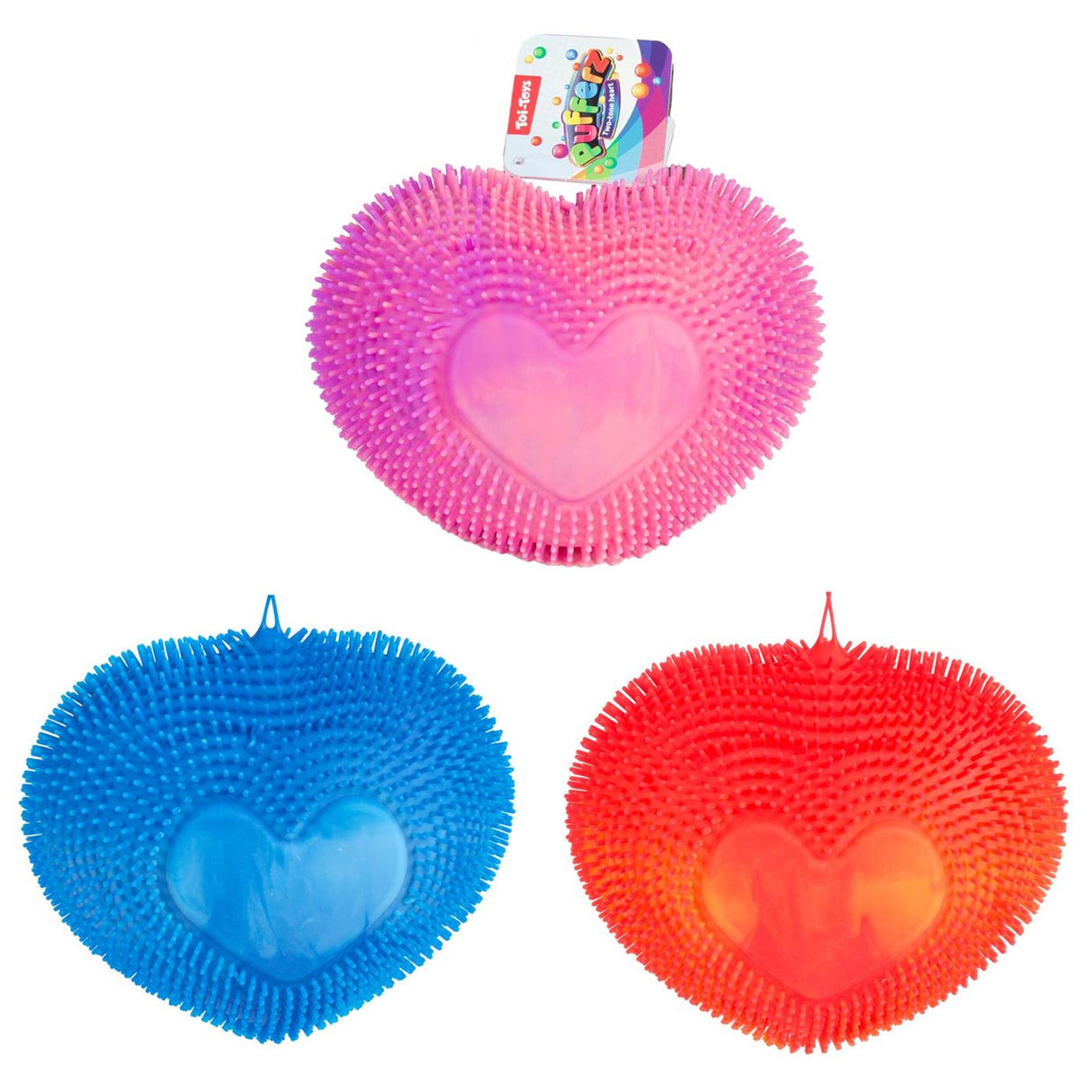 Toi-toys pufferz pufferbal hart, 19cm
