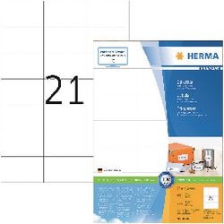 Etiketten herma