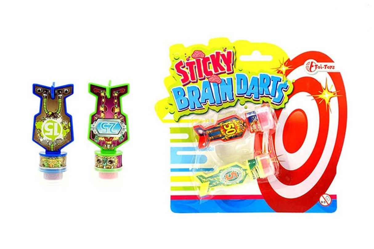Toi-toys toi toys sticky figuur darts op kaart